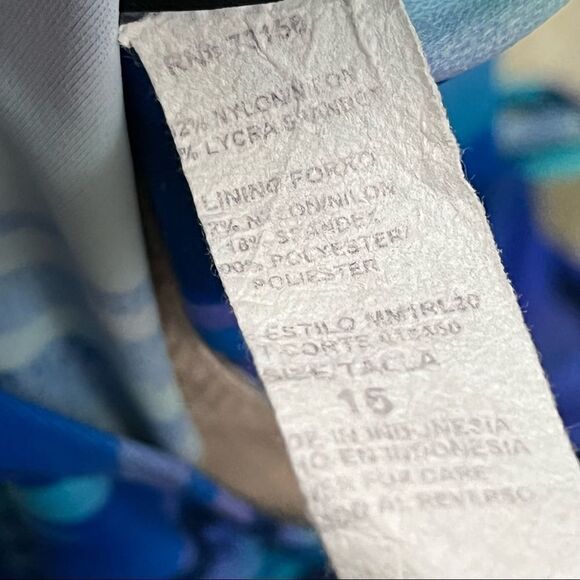 Maxine Of Hollywood 90s does 60s One Piece Swimsuit M/L - Picture 4 of 8